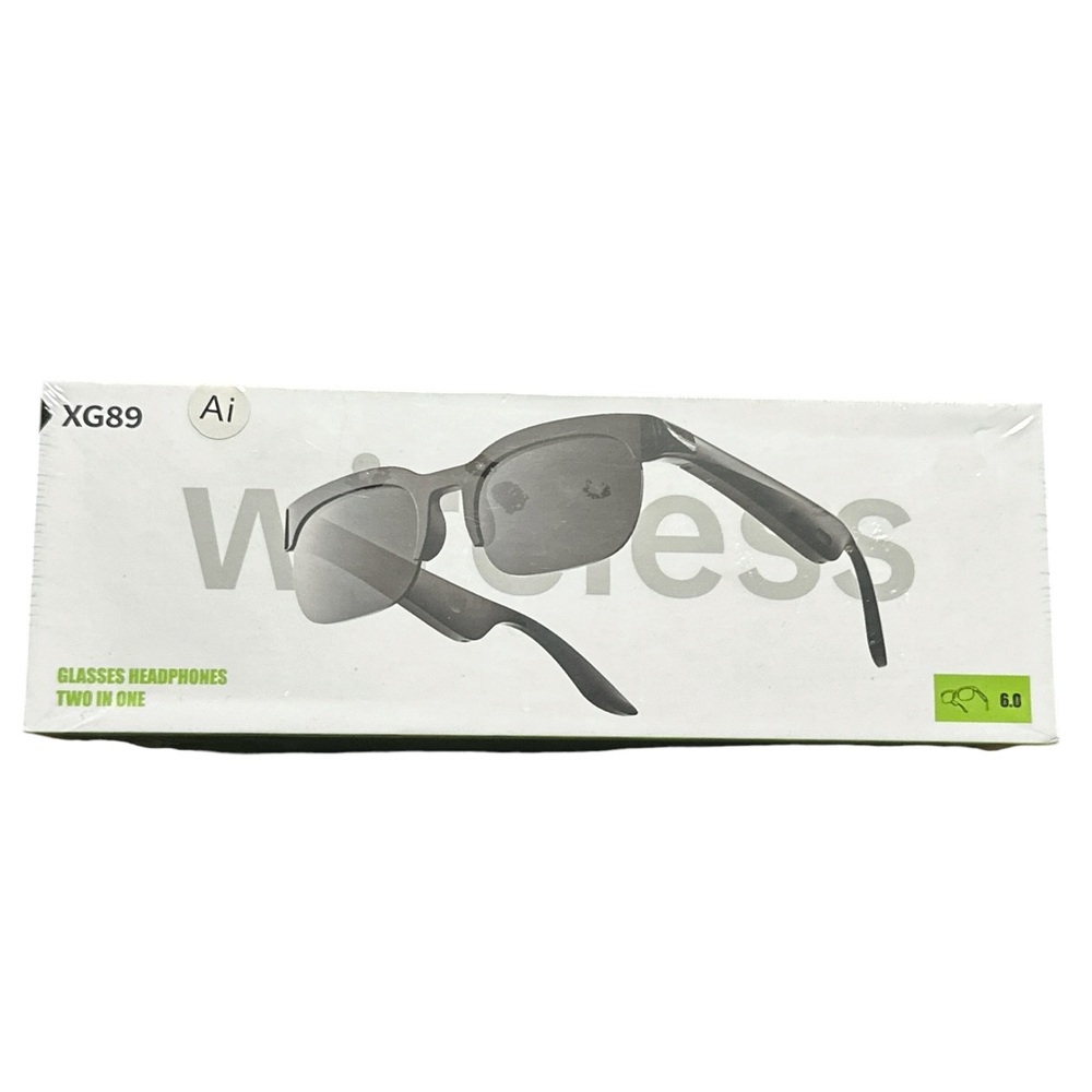 Wireless Sunglasses Headphones XG89 - Unopened‎ Box